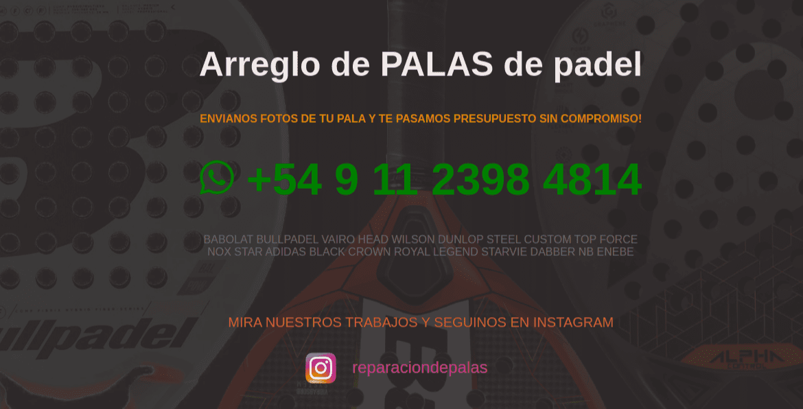 Arreglo de palas